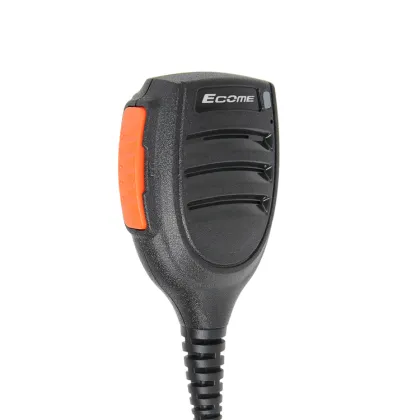 Ecome MI-88 mic speaker walkie talkie voice mic microphone for dep450 dp1400