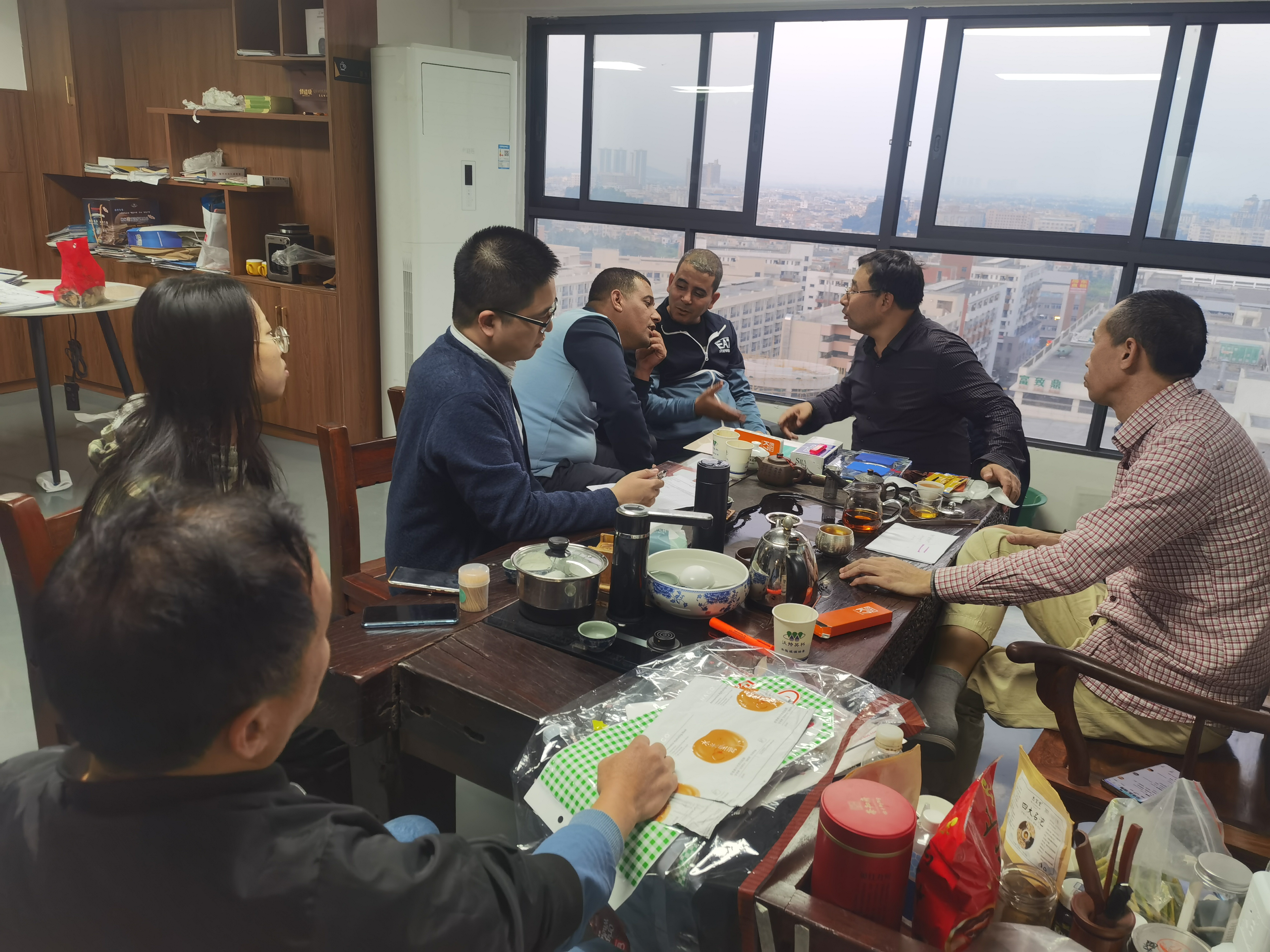 Algerian customers who met at China (Shanghai) International Screen Printing and Digital Printing Technology Exhibition then visited Lauer