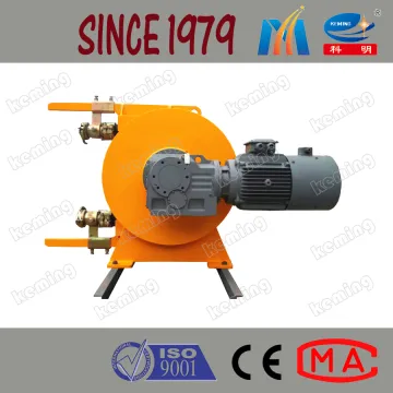 Heavy Duty Large Capacity Mortar Pump Gear Reducer Motor Squeeze Mortar Pump