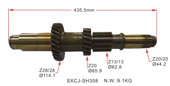 ME628868 Transmission Shaft Gear for Mitsubishi 6D14/6D15/6D16