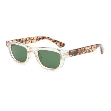 Custom Vintage Chunky Square Wayfarer PC Polorized Sunglasses