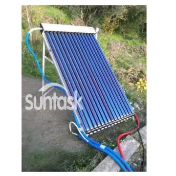 Vacuum tube solar hot water heating system