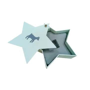 Star Shape Cardboard Paper Gift Boxes with Tray