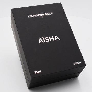 Black Book Style Perfume Packaging Box