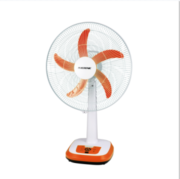 16 Inch Rechargeable Solar Fan with DC/AC and Remote Control
