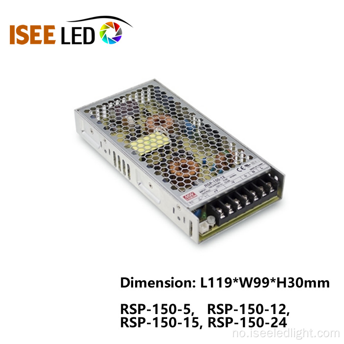 MeanWell Switching strømforsyning RSP-200 med PFC