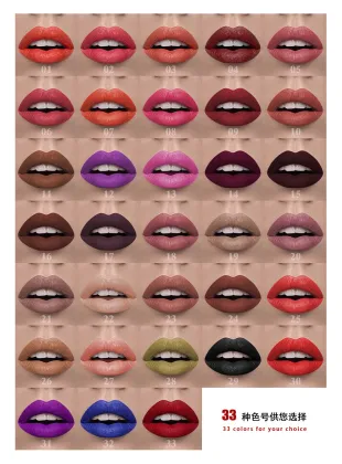 Matte Waterproof 24H Premade Lip Stain Lip Gloss 8ml - Unbranded Customizable Cosmetics