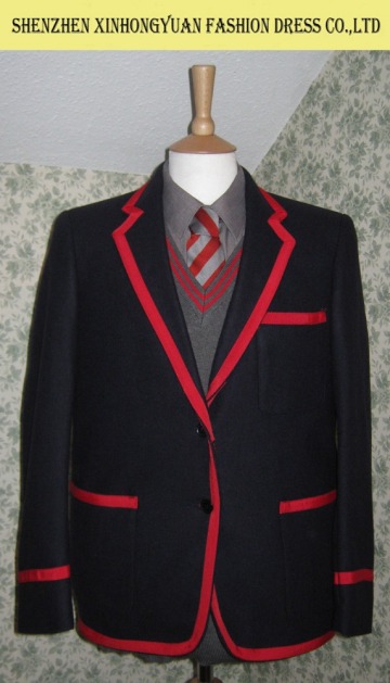 OEM service school blazers school uniform design