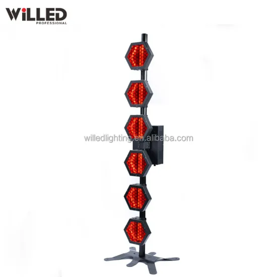 Retro Light Blinder 6x300W RGBW Warm White Golden Retro Light