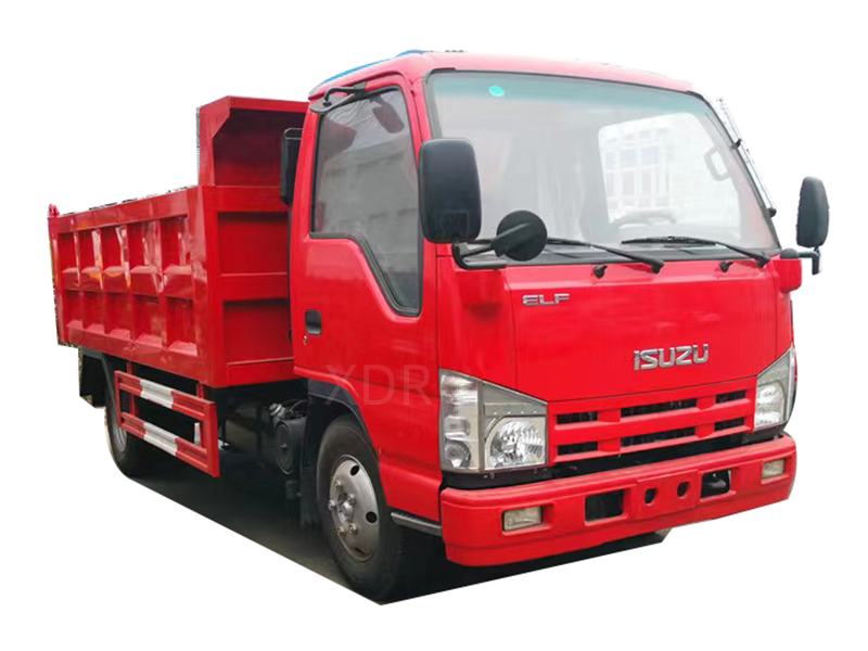 ISUZU 2T 98hp lifting and dump truck