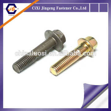 Carbon steel Hexagon head bolts with flange strength shank and half thread DIN6921