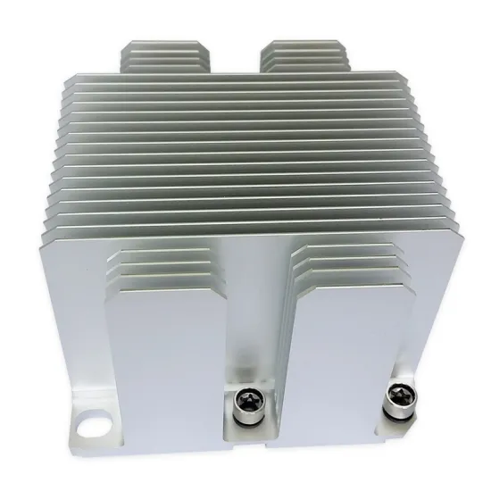 Square CPU cooler pure extrusion aluminum passive solution