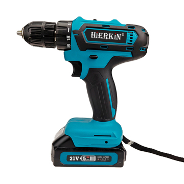 Hierkin Professional 21V Cordless Drill: Ένα ολοκληρωμένο κιτ εργαλείων μπαταρίας λιθίου για τη βιδώρη, κατεδάφιση και διάτρηση