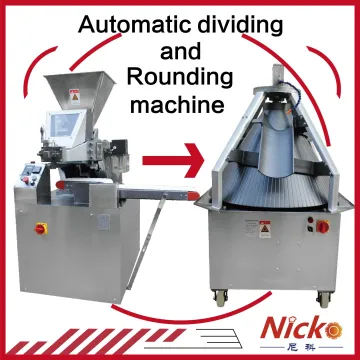 Fully Automatic Dough Ball Dividing and Rounding Machine