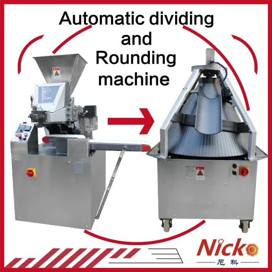 Fully Automatic Dough Ball Dividing and Rounding Machine