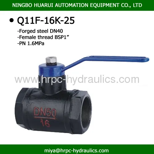 Q11f 2 Way Ball Valve For Water (japan Standard Joint) 
