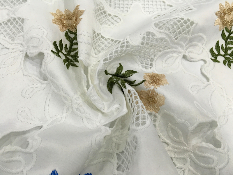 Laser Cut Embroidery Fabric