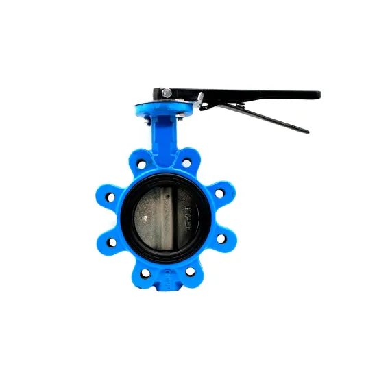 Taike China Factory DN150 Lug Type Manual Butterfly Valve Price