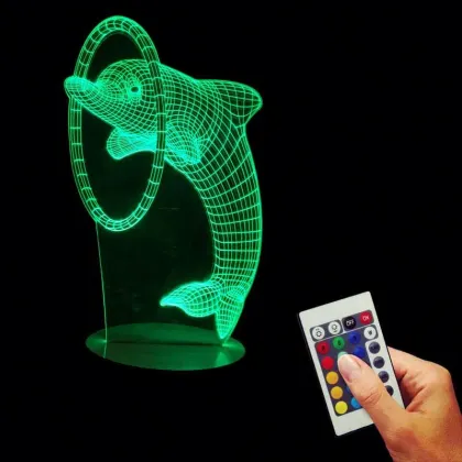 3D table desk lamp for kids children gifts