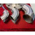 Customized radius titanium bends tubing