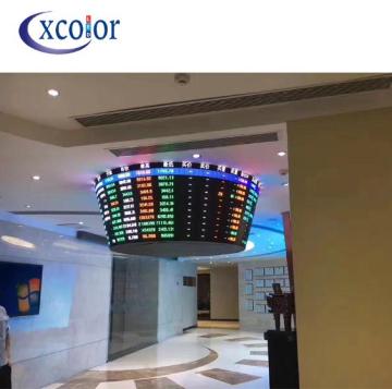 Interactive P5 Curved Led Video Wall Screen Display