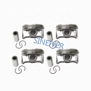 VolksWagen EA211 1.6L Pistons - OEM Part Numbers 04E107065BJ, 04E198151H, 04E107065DT