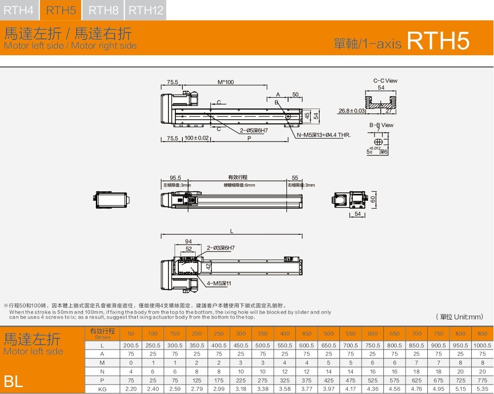 Aluminum Alloy Module Slide