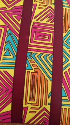 100% Cotton African Java Wax Printing
