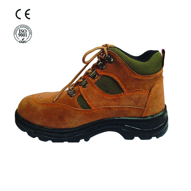 high quality industrial leather safety shoes