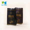 Bolsa de paquete de polvo de proteína de suero OEM Café de café Kraft Bolsa de papel Kraft