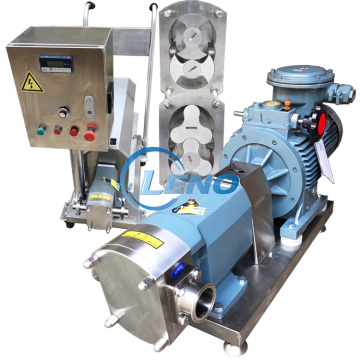 Stainless Steel Food Grade Lobe Pump with Rotor and Seal