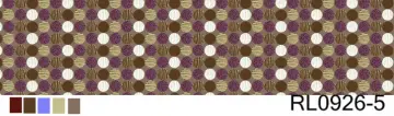 Disperse Print Fabric For Home Textile Geometric Shapes