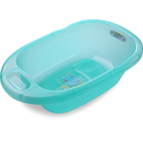 Baignoire transparente de taille moyenne pour bébé