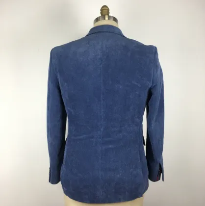 Blue color Groom formal costume men suits