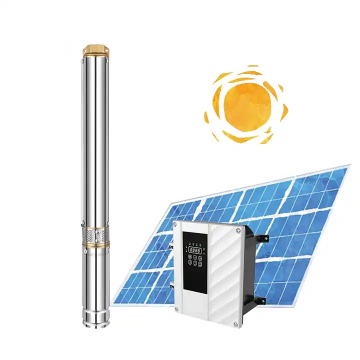 DiHe Solar Power Water Pump and Panels System Kit for Wells