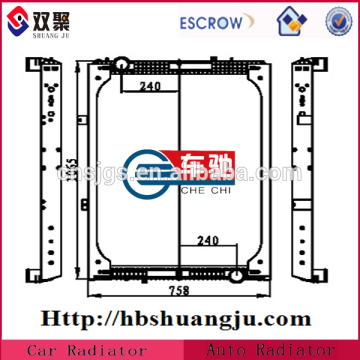 OEM Manufactory Radiator For Truck