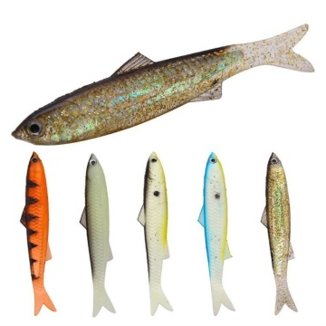 Runntoo 13 cm Bionic Fishon Lure Lure 2pc / sac