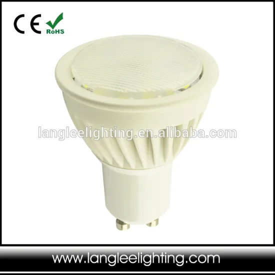 Aluminium+pc LED 50*64mm Warm White LED Sportlight GU10