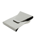 ステンレス鋼の凹面の空白のカードケース