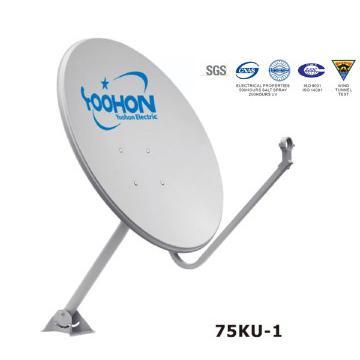 75cm KU band  China antenna  with 200 hour UV test
