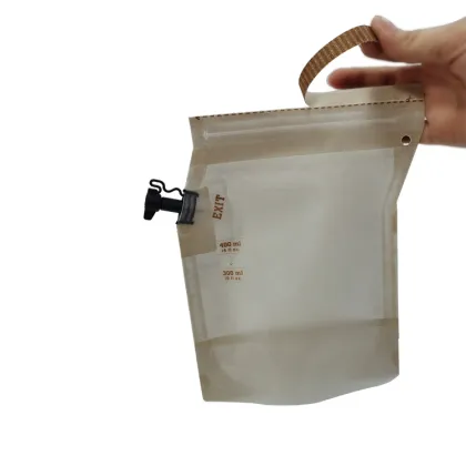 Portable Coffee Brewing Filter Bag with Hanging Ear