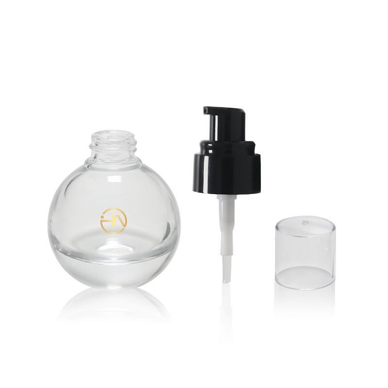 Custom empty glass serum bottle 20g 30g