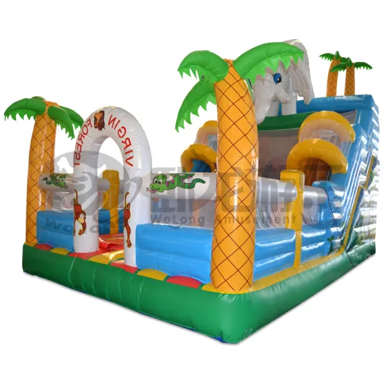 Customize Inflatable bouncy castle jumping inflatable bouncer game for kids