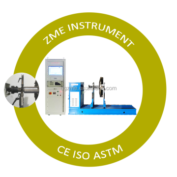 Máquina de equilibrio de eje de transmisión electrónica con placa de molienda dinámica