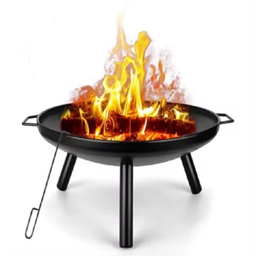 28-Inch Round Wood Burning Fire Pit