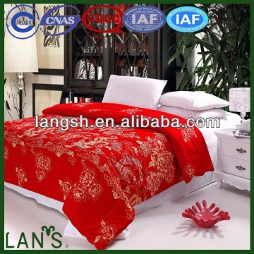 chinese 100%coton enbroidery wedding bed sheets