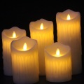 Candela elettrica senza fiamma con LED Wick in movimento