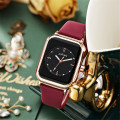 Elegant Business women's silicone strap Quartz Watches