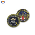 Design enamel colorized gold coins