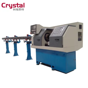 CNC Lathe PVC Pipe Threads Cutting Machine